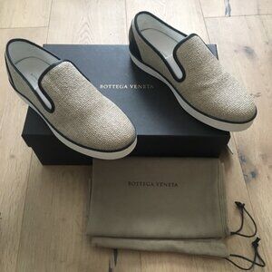 Bottega Veneta Slip-On Sneaker with Leather Detail